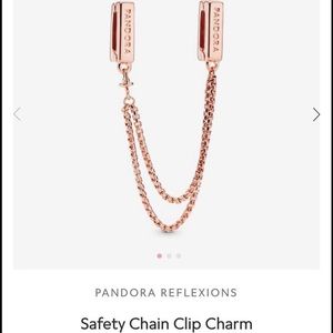 Safety Chain Clip Charm